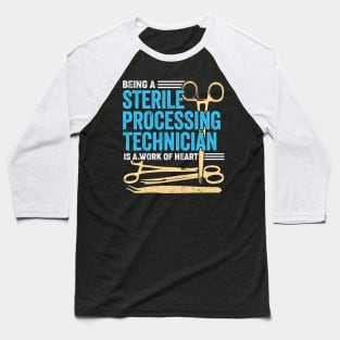 Sterile Processing Technician Job Tech Gift Baseball T-Shirt